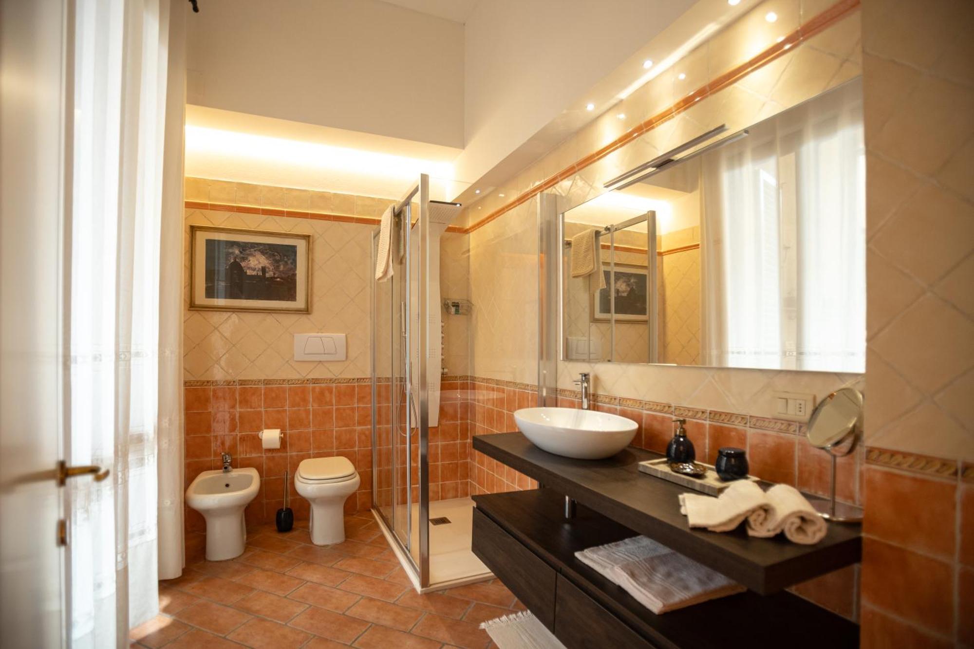 Indipendent Studio Apartment With Terrace - Parking Florencie Exteriér fotografie